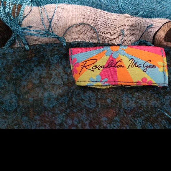 Rosalita Mcgee fashion scarf - Picture 2 of 3